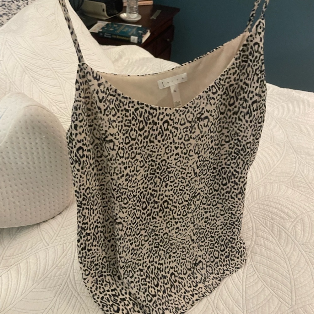 Leith Leopard Print Camisole Top